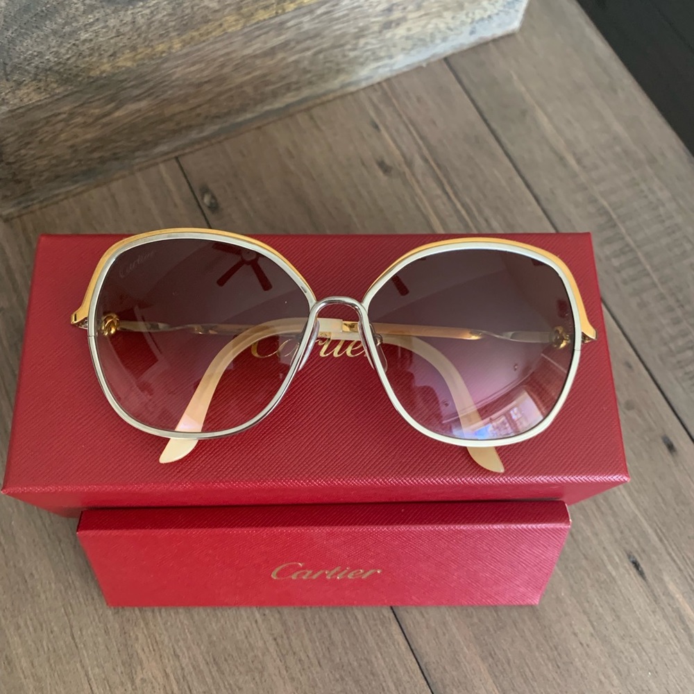 Authentic Cartier Trinity Sunglasses